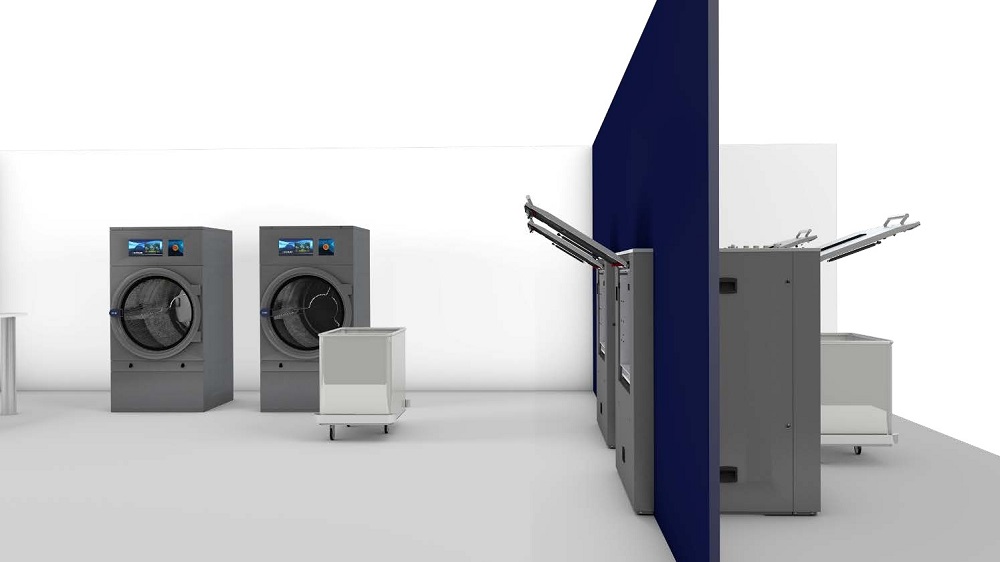 Facilități profesionale de spălătorie industrială